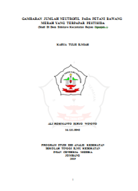 GAMBARAN JUMLAH NETROFIL PADA PETANI BAWANG MERAH YANG TERPAPAR PEPTISIDA
