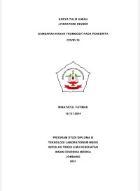 GAMBARAN KADAR TROMBOSIT PADA PENDERITA COVID-19