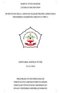 Hubungan HbA1c dengan kadar profil lipid pada penderita diabetes melitus tipe 2