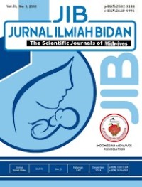 Jurnal Ilmiah Bidan The Scientific Journals of Midwife