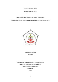 Pengaruh Senam Kaki Diabetik Terhadap Tingkat Sensitivitas Pada Klien Diabetes Mellitus Tipe 2