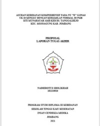 ASUHAN KEBIDANAN KOMPERHENSIF PADA NY “W” G1P0A0 UK 36 MINGGU DENGAN KEHAMILAN NORMAL DI PMB  SITI MUNAHAYAH AMD.KEB DS. TANGGALREJO KEC. MOJOAGUNG KAB. JOMBANG

ASUHAN KEBIDANAN KOMPERHENSIF PADA NY “W” G1P0A0 UK 36 MINGGU DENGAN KEHAMILAN NORMAL DI PMB  SITI MUNAHAYAH AMD.KEB DS. TANGGALREJO KEC. MOJOAGUNG KAB. JOMBANG