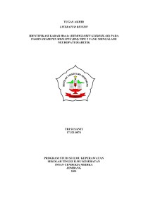 IDENTIFIKASI KADAR HbA1c (HEMOGLOBIN GLIKOSILASI) PADA PASIEN DIABETES MELLITUS (DM) TIPE 2 YANG MENGALAMI NEUROPATI DIABETIK