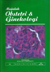 Majalah Obstetri dan Ginekologi Vol.24 No.1 April 2016