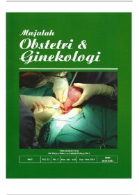 Majalah obstetri & ginekologi Vol.22 No.3 September - Desember 2014