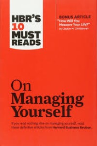 HBR's 10 Must Read On mnaging Yourself