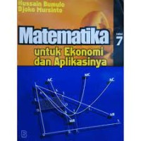 Matematika Untuk Ekonomi dan Aplikasinya