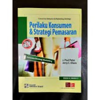 Perilaku Konsumen dan Strategi Pemasaran (Consumer Behavior and Marketing Strategy)