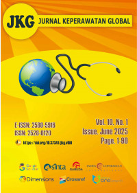 Image of (JKG) Jurnal Keperawatan Global Volume 10 Nomor 1 Tahun 2025