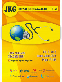 Image of (JKG) Jurnal Keperawatan Global Volume 9 Nomor 2 Tahun 2024