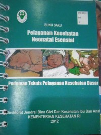 Buku Saku Pelayanan Neonatal Esensial