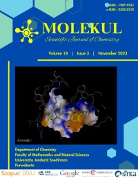 Jurnal Ilmiah Kimia Molekul Volume 18 Nomor 3 2023