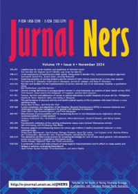 Image of Jurnal Ners Volume 19 Nomor 4 November 2024