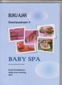 Buku Ajar Kewirausahaan 4 Baby Spa Prodi D3 Kebidanan STIKes ICMe Jombang