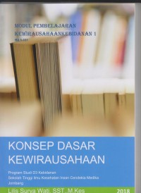 Modul Pembelajaran Kewirausahaan Kebidanan 1 Konsep Dasar Kewirausahaan Program Studi D3 Kebidanan Sekolah Tinggi Ilmu Kesehatan Insan Cendekia Medika Jombang