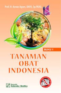 Tanaman obat Indonesia ( BUKU 1 )